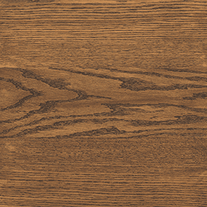 Dark Walnut stain shown on Red Oak flooring