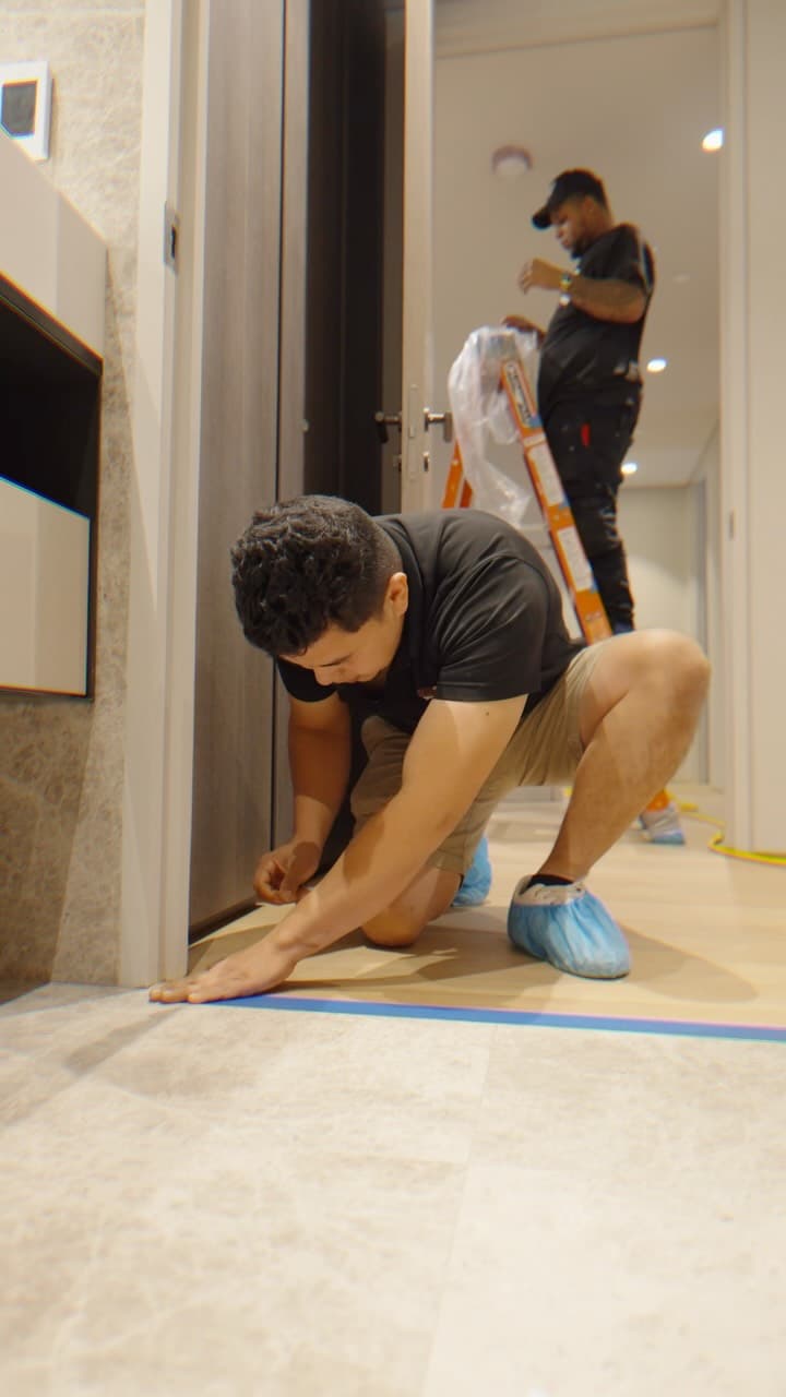 Worried about your furniture or doors getting damaged during your flooring project? Don’t worry, ModiFloors has you covered! We make sure everything is properly protected before...