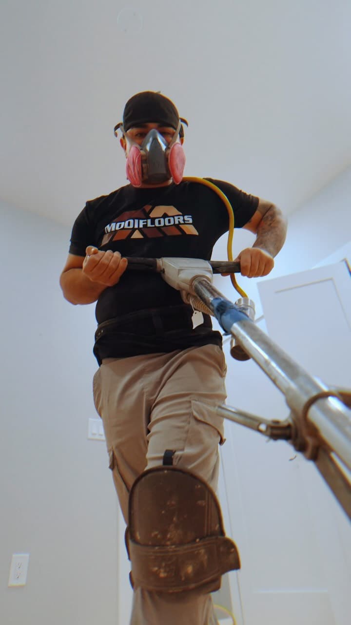 From prep to the final reveal, the ModiFloors team brings the transformation to life. Ready to upgrade your floors? Book your FREE on-site assessment today! ✨