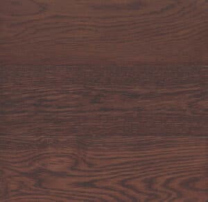 Red Mahogany stain shown on White Oak flooring
