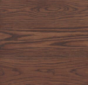 Rosewood stain shown on White Oak flooring