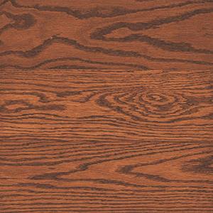 Sedona Red stain shown on Red Oak flooring